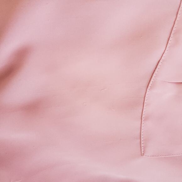 L'Academie The Safari Crop Top Blouse Blush Small - Picture 12 of 16